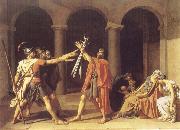 Jacques-Louis David The Oath of The Horatii France oil painting reproduction